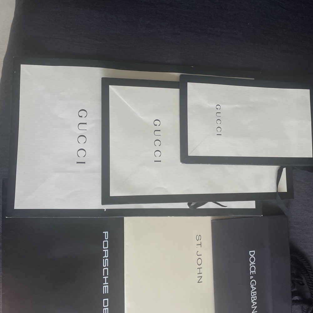 Gucci Gift Bags Set + other for free